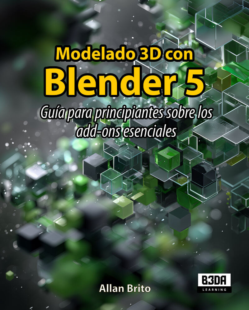 Modelado 3D con Blender 5: Guía para principiantes sobre los add-ons esenciales cover